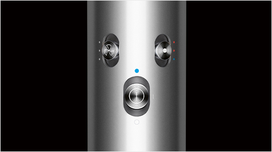 Ovládanie prúdu vzduchu a teploty