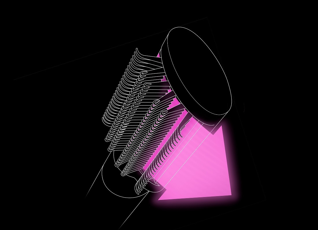 Coanda efekt pre objemný účes