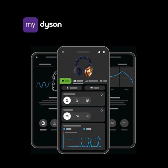 Dyson Ontrac slúchadlá niklově černá/černá