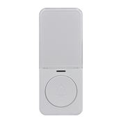 Solight bezdrôtové bezbatériové tlačidlo pre 1L70, 1L70B, 150m, biele, learning code