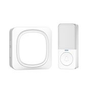 Solight bezdrôtový zvonček a nočné svetielko, do zásuvky, 150m, biely, learning code