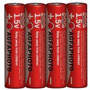 AgfaPhoto zinková batéria R03/AAA, shrink 4ks 