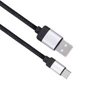 Solight magnetický USB-C kábel, USB 2.0 A konektor - USB-C konektor, 1m