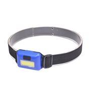 Solight LED čelové COB svietidlo, 3W, modrá, 3x AAA