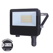 Solight LED reflektor TOP, 20W, max. 2600lm, 3CCT, voliteľný výkon 100/50%, IP65, rýchlokonektor