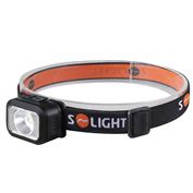 Solight LED čelové nabíjacia svietidlo, 170lm, teplé+studené svetlo, Li-Ion