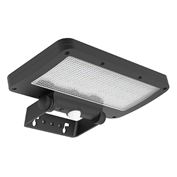 Solight LED solárne svetlo so senzorom, 5W, 500lm, 4000K, Li-Ion, čierna