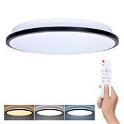 Solight LED osvětlení s dálkový ovladačem Jamil, 48W, 3360lm, 40cm, změna chromatičnosti, stmívatelné