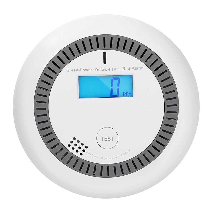 Solight detektor spalín CO + alarm, 85dB, 3x AA batéria