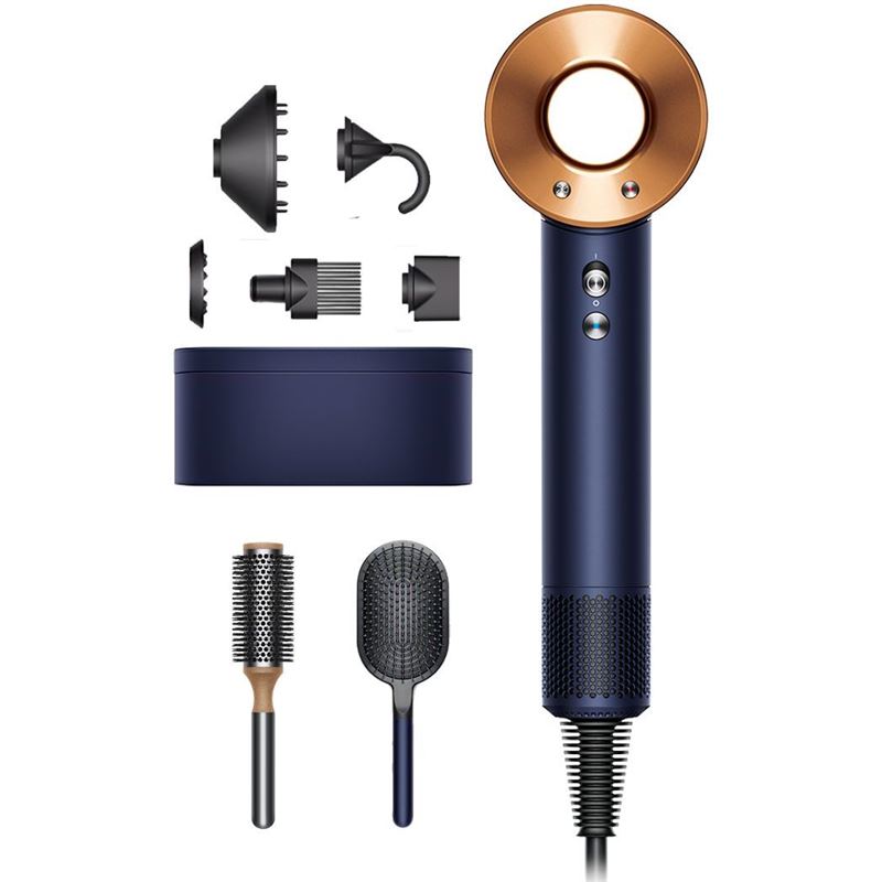Dyson Supersonic HD07 pruská modrá/medená s boxom
