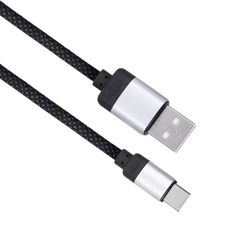 Solight magnetický USB-C kábel, USB 2.0 A konektor - USB-C konektor, 1m