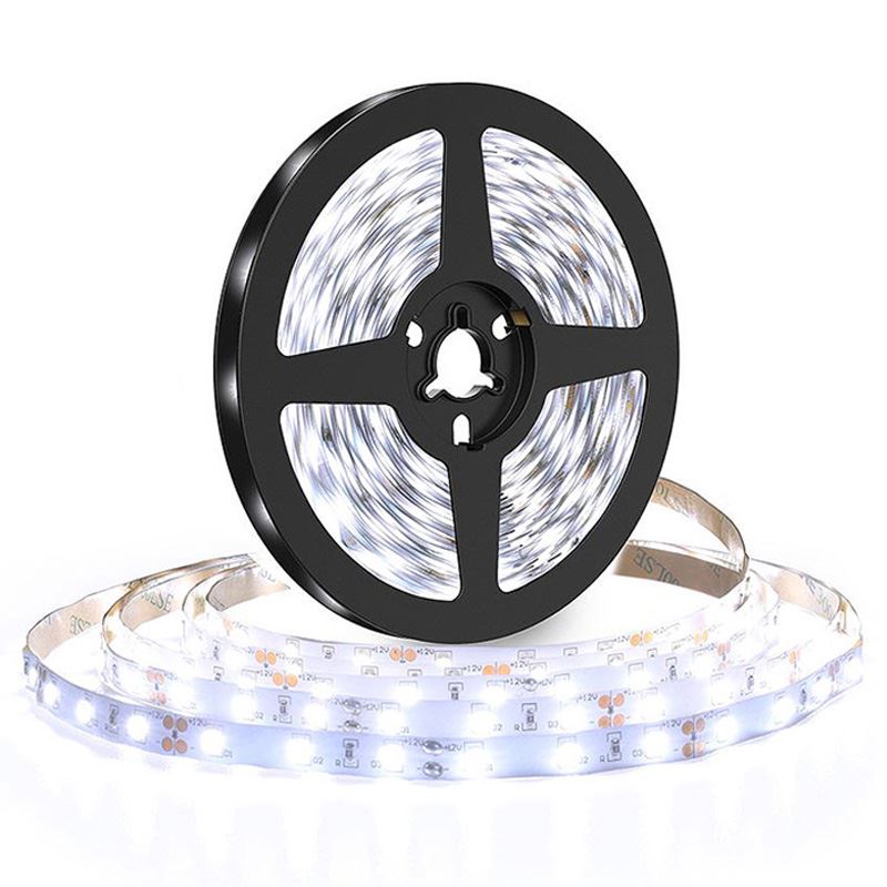 Solight LED svetelný pás 5m, 120LED/m, 10W/m, 1100lm/m, IP20, studená biela
