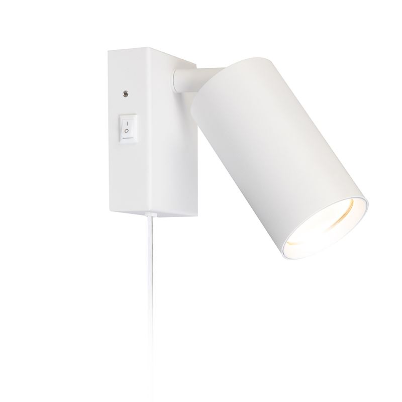 Solight nástenná lampička CELE, 1x GU10, biela
